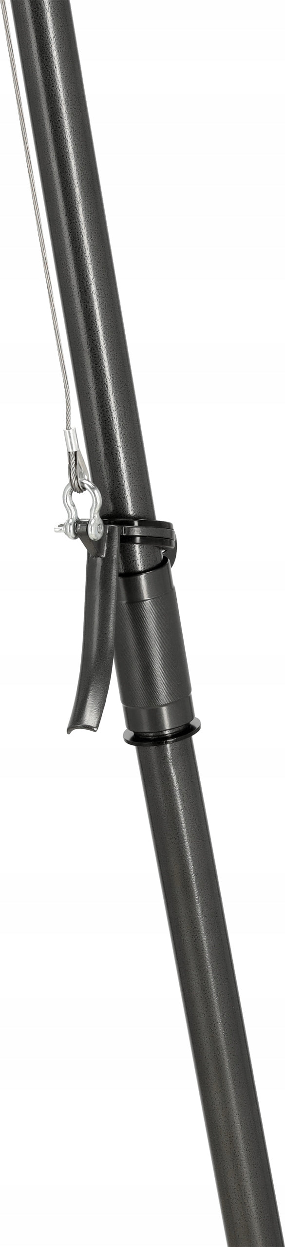 GRILL TRIPOD GARDEN GRATE STAINLESS STEEL HEARTH HANGING 66 CM LUND Grate width 66 cm