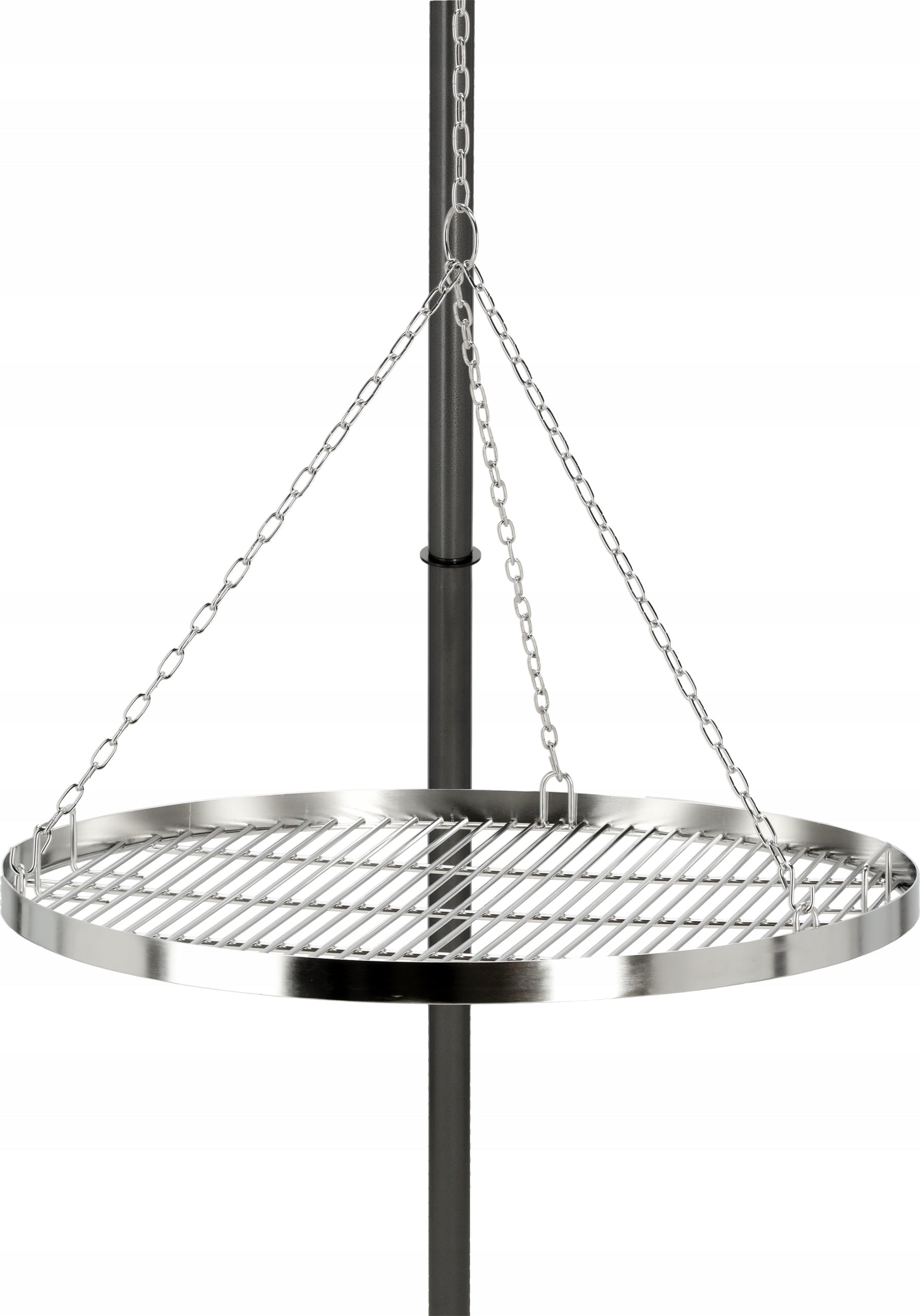 GRILL TRIPOD GARDEN GRATE STAINLESS STEEL HEARTH HANGING 66 CM LUND Manufacturer Yato