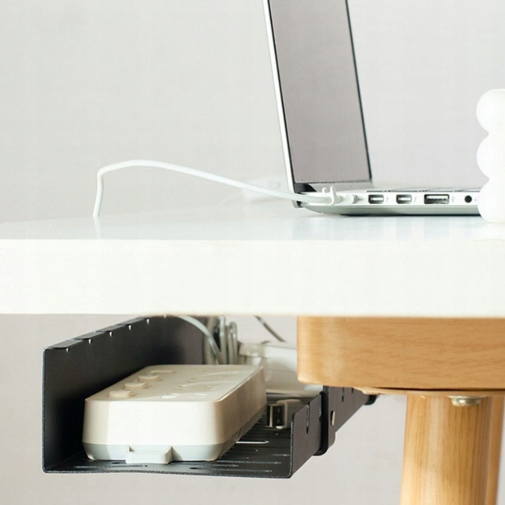GRILLE CABLE ORGANIZER HOLDER SHELF ADJUSTABLE UNDER DESK TABLETOP Manufacturer code 0200230
