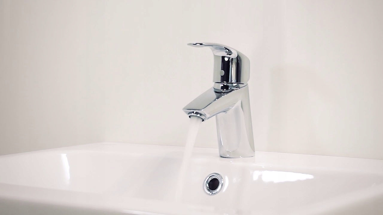 GROHE Eurosmart New S-Size, mit Pop-up-Ventil-Waschtischmischer 33265002 