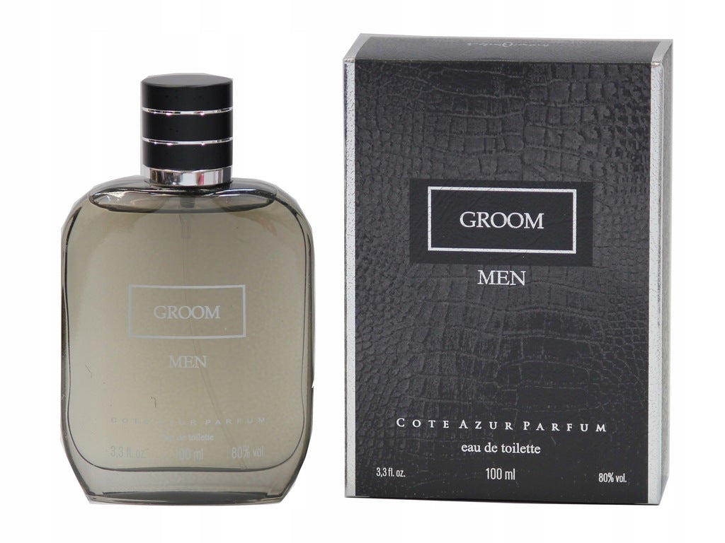GROOM MEN eau de toilette 100 ml Cote Azur - NEW UNIQUE EAU DE TOILETTE