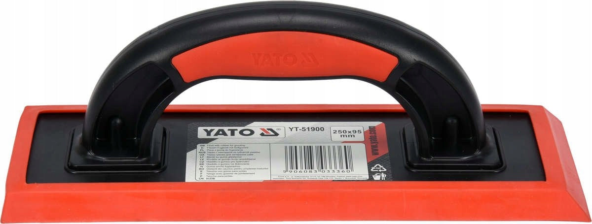 GROUTING TROWEL RUBBER 250 x 95 mm YATO
