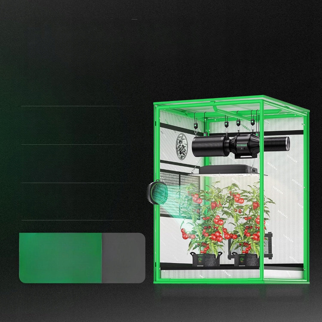 GROWBOX GREENHOUSE TENT FOR GROWING PLANTS VIVOSUN S223 60X60X90CM GARDEN EAN (GTIN) 4038437018899