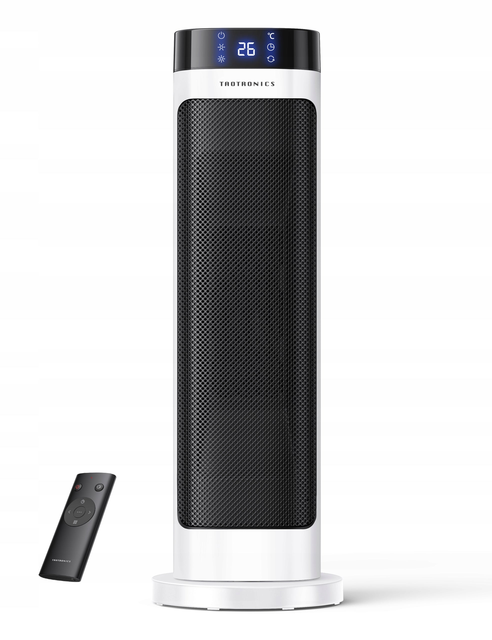 Heizgerät mit Keramikheizelementen und Fernbedienung TaoTronics TT-HE018, weiß 