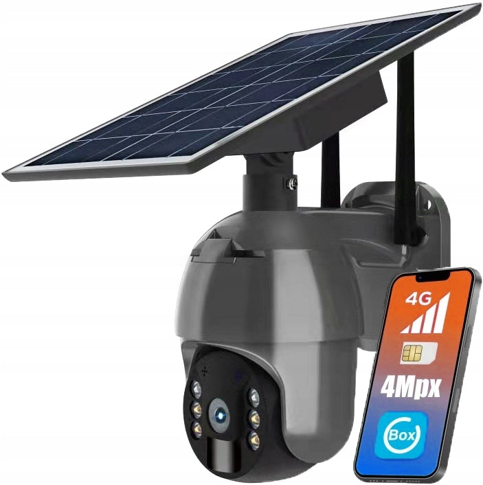 GSM Wireless Solar Camera with POWERFUL 4G SIM Card BATTERY DURABLE