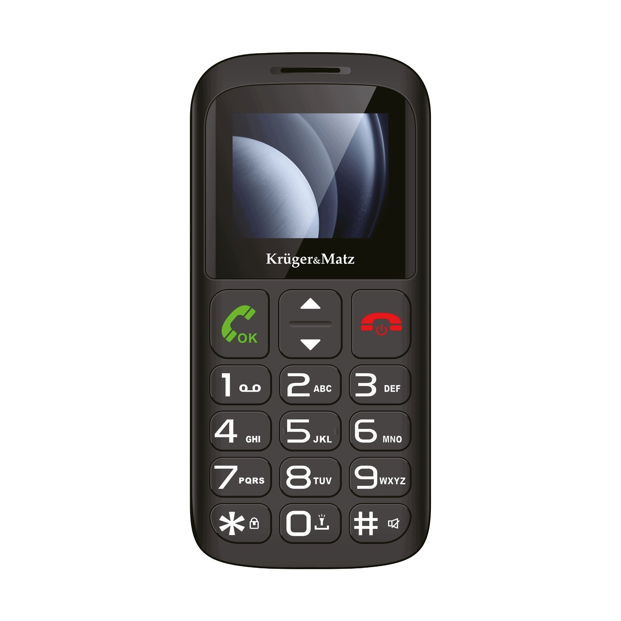 GSM phone for senior Kruger&Matz radio SOS voice recorder 48/128 Simple 923 4G Brand Kruger&Matz