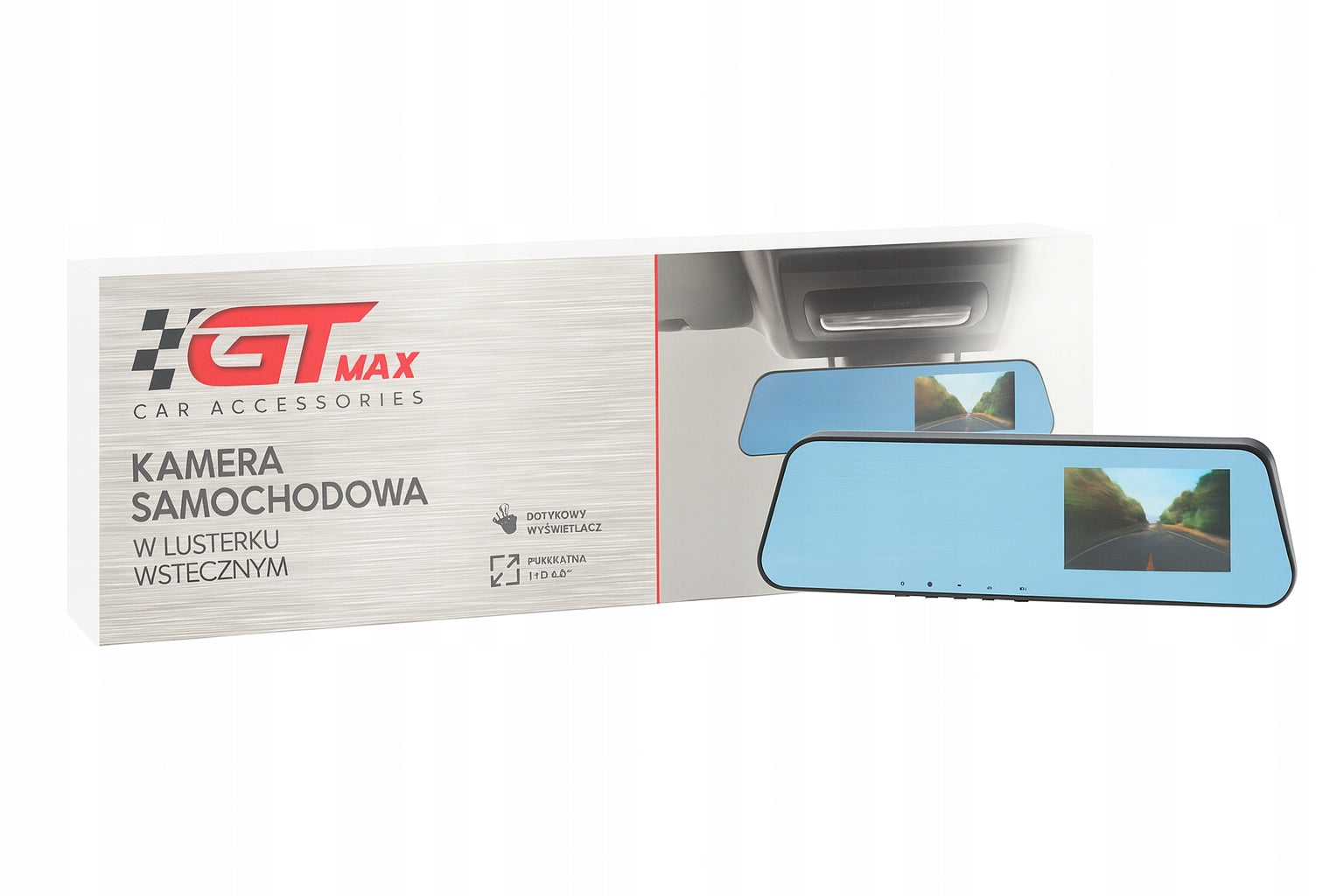 GT MAX Car camera in rearview mirror touch Manufacturer code 5902983630852