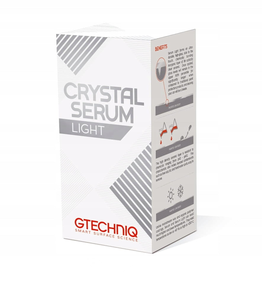GTECHNIQ Crystal Serum Light 50ml durable ceramic coating for lacquer Manufacturer's catalog number 1241