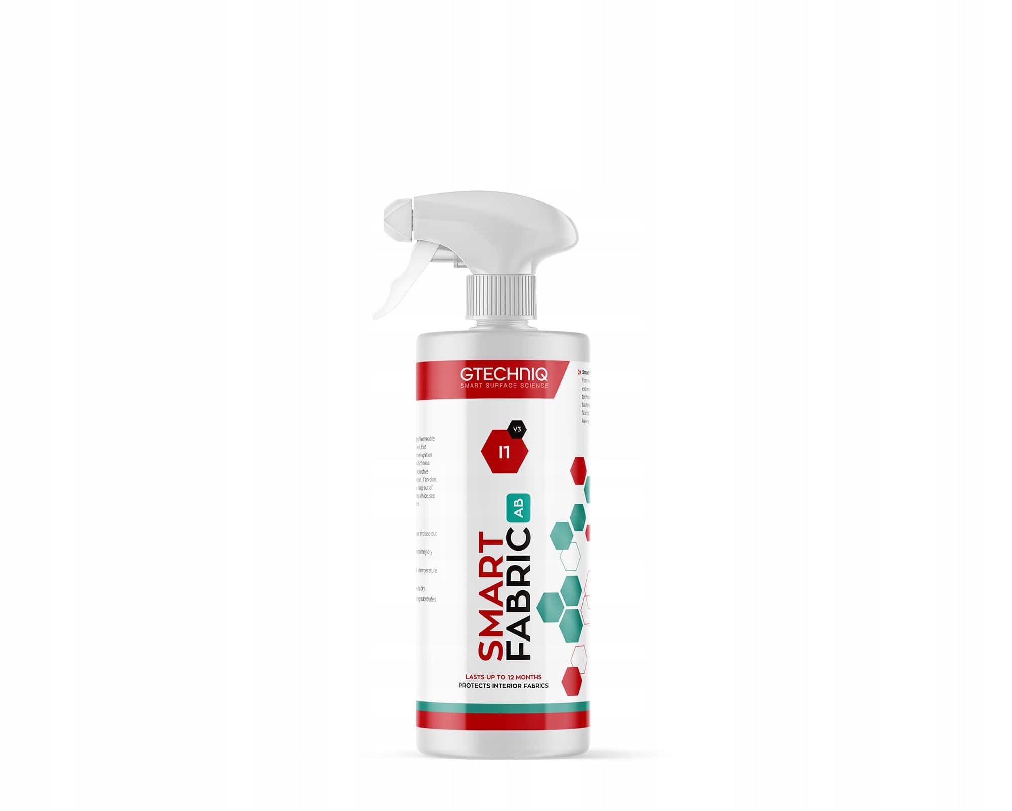 GTECHNIQ I1v3 Smart Fabric Impregnation for Fabrics and Alcantara 250ml