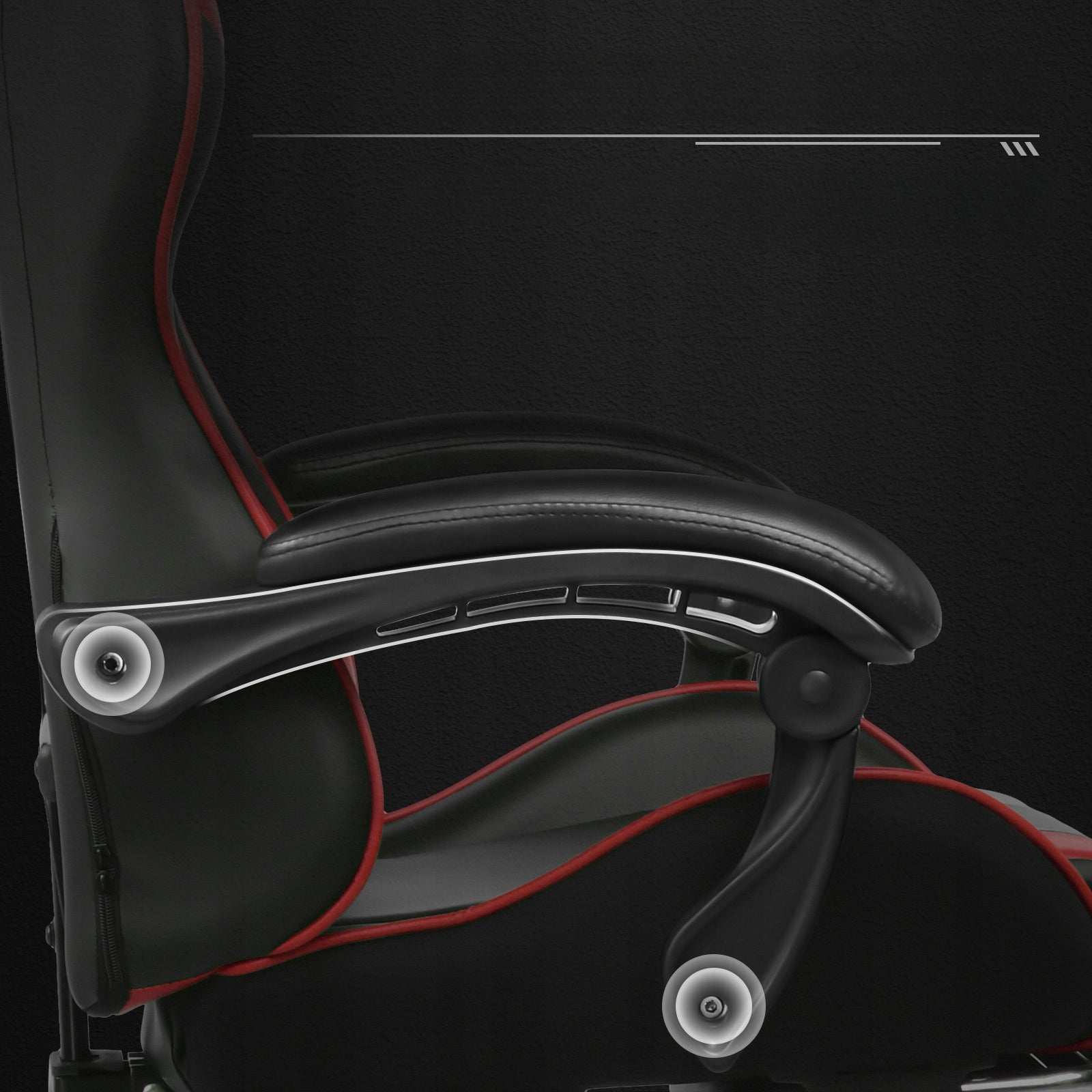 GTPLAYER Gaming chair with footrest and lumbar massage cushion Brand GTPLAYER