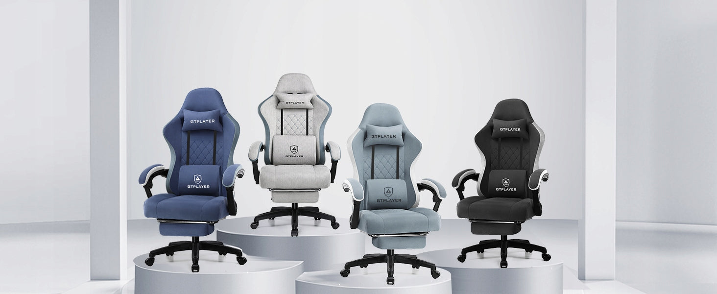 GTPLAYER gaming chair Fabric surface chair Furniture depth 72 cm