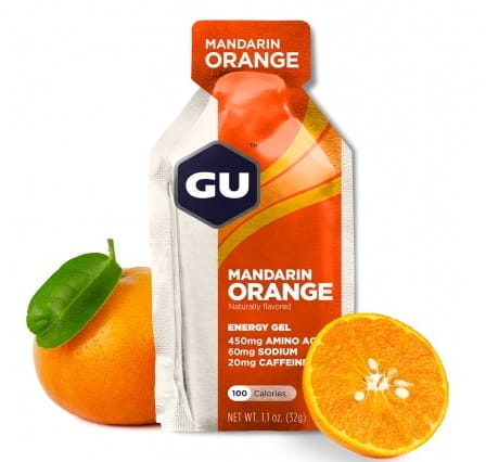 GU Energy Gel Mandarin Caffeine 20mg Orange