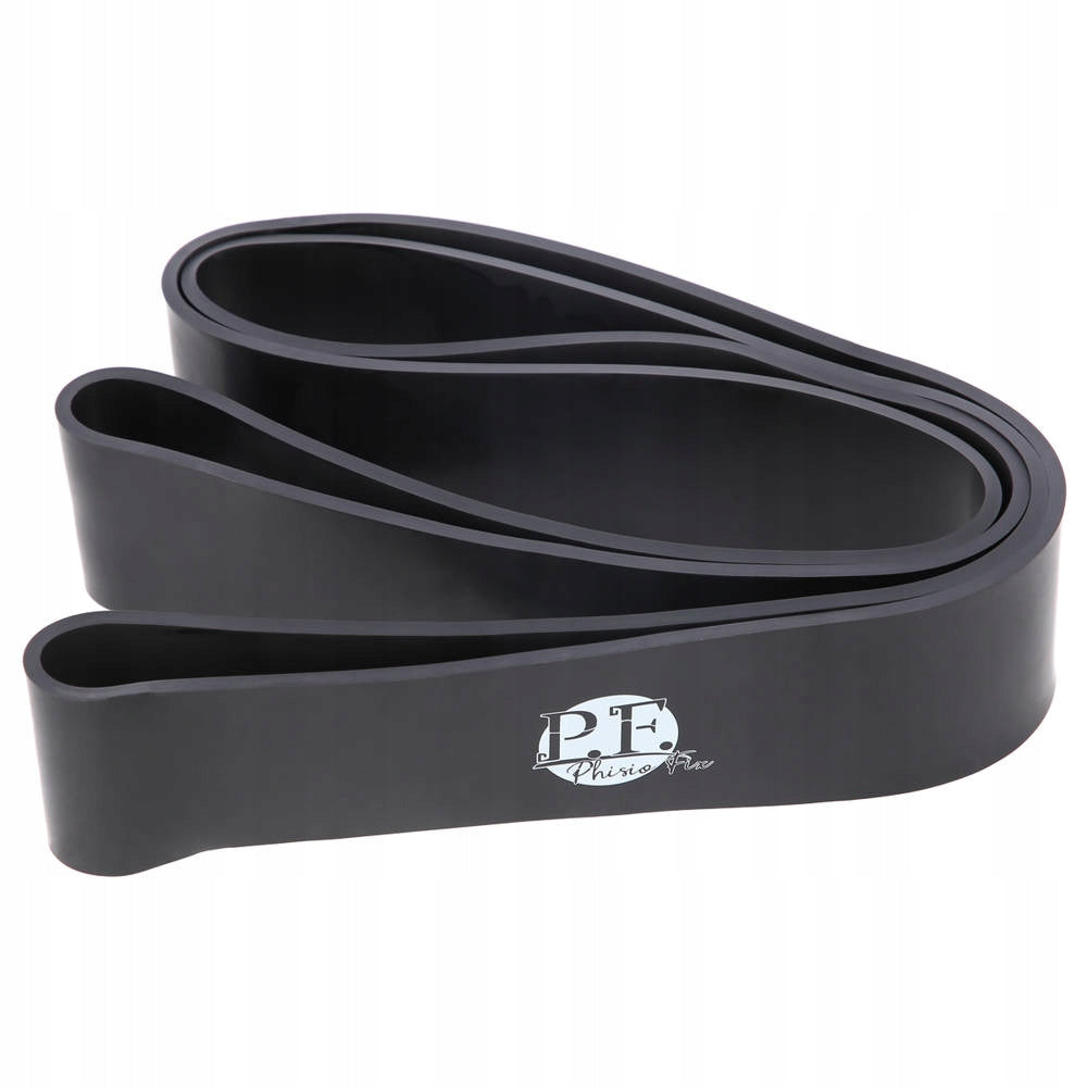 GU2081 BLACK EXERCISE RUBBER RESISTANCE 79KG STRONG Color black