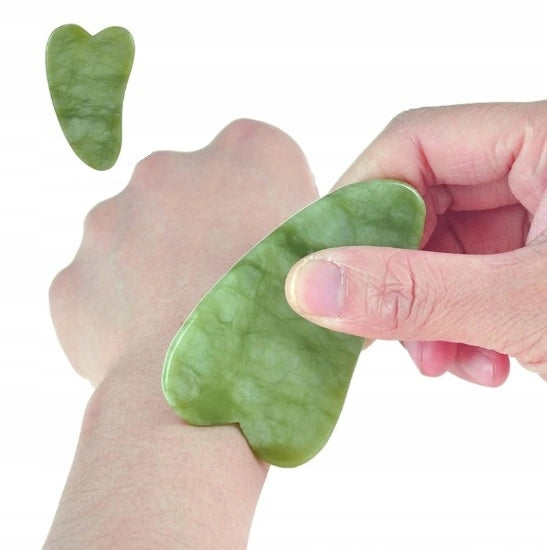 GUA SHA FACE MASSAGE PLATE GUASHA JADEIT