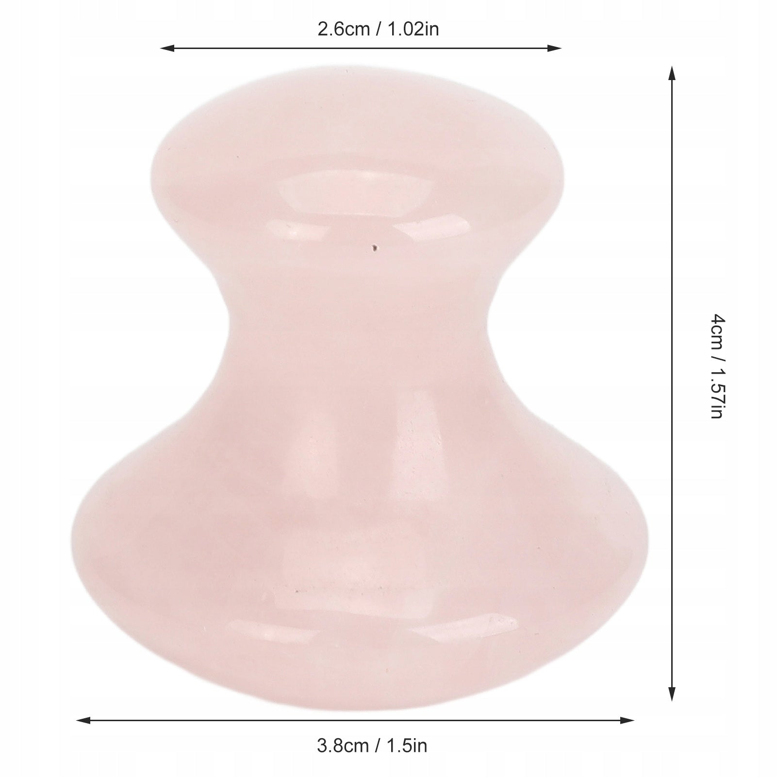GUA SHA STONE FOR SCRAPING FOR BODY FACE MASSAGE PLATE PINK MASSAGER Batteries included no