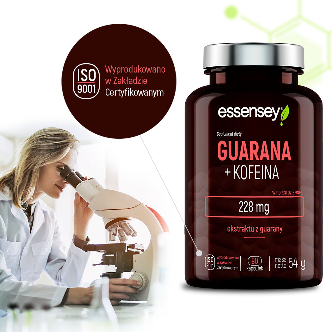 GUARANA 228MG + CAFFEINE 200MG STRONG EXTRACT 90 DAYS CERTIFIED PLANT EAN (GTIN) 5902114043513