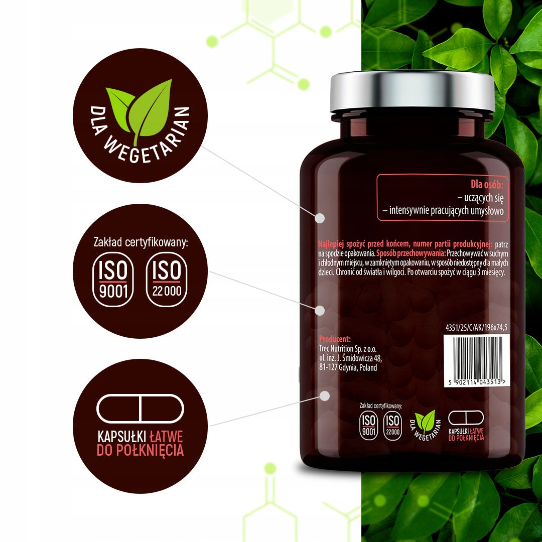 GUARANA 228MG + CAFFEINE 200MG STRONG EXTRACT 90 DAYS CERTIFIED PLANT Manufacturer code Guarana w tabletkach, tabletki, ekstrakt