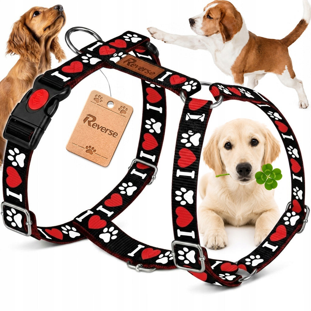 GUARD DOG HARNESS, ADJUSTABLE, STRONG, PRESSURE-FREE, COMFORTABLE, NICE size. M