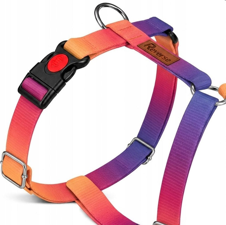 GUARD HARNESS FOR DOG ADJUSTABLE STRONG PRESSURE-FREE COMFORTABLE DECENT ros. M Manufacturer code Guard.M-Ombre-P