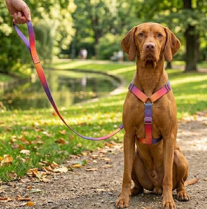 GUARD HARNESS FOR DOG ADJUSTABLE STRONG PRESSURE-FREE COMFORTABLE DECENT ros. M Size M
