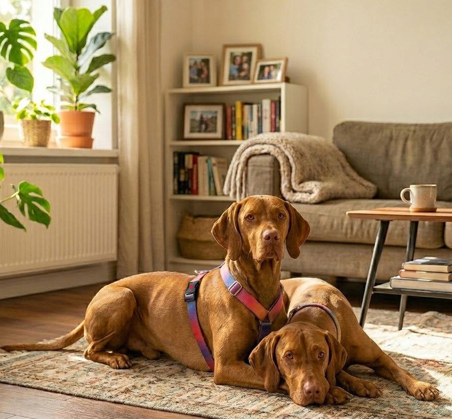 GUARD HARNESS FOR DOG ADJUSTABLE STRONG PRESSURE-FREE COMFORTABLE DECENT ros. M Type adjustable