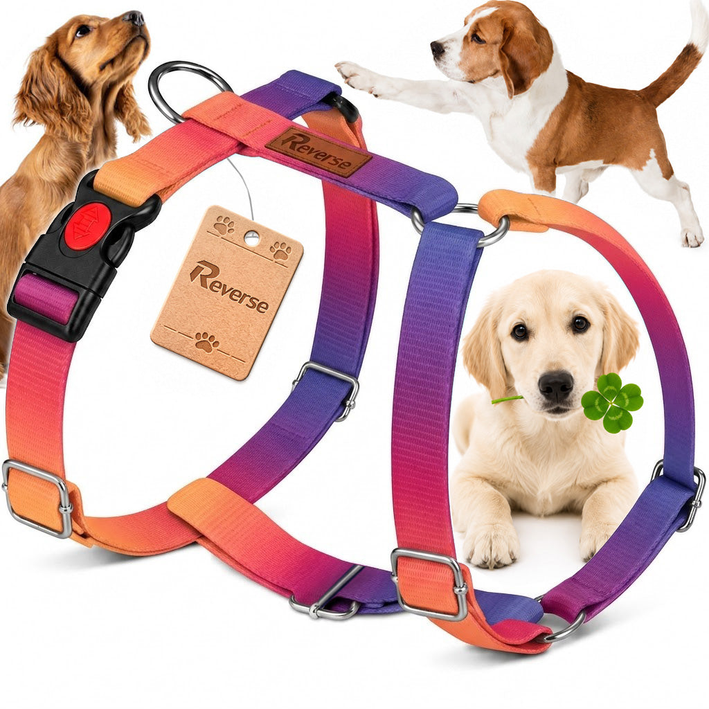 GUARD HARNESS FOR DOG ADJUSTABLE STRONG PRESSURE-FREE COMFORTABLE DECENT ros. M