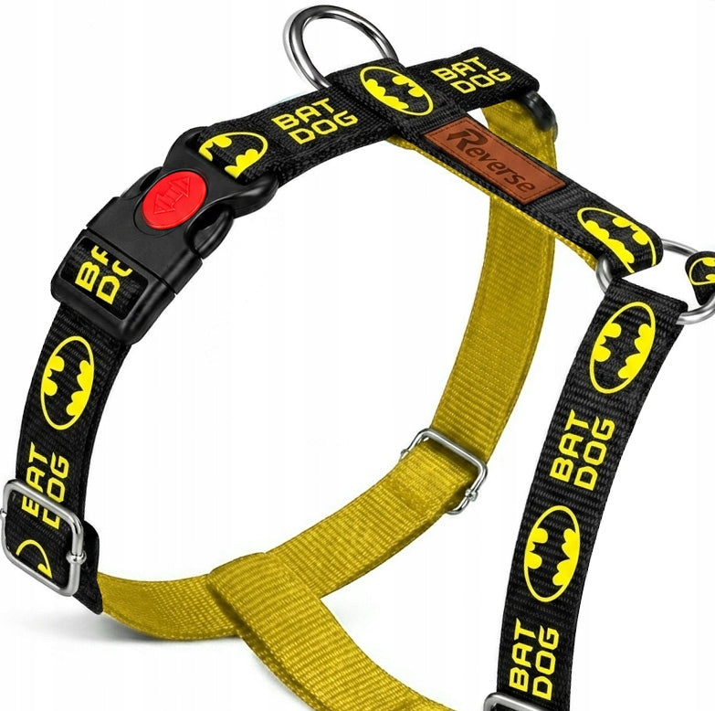 GUARD HARNESS FOR DOG ADJUSTABLE STRONG PRESSURE-FREE DECENT BAT ros. L Manufacturer code Guard.L-batdog