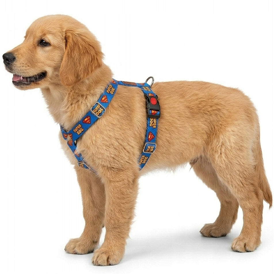 GUARD HARNESS FOR DOG ADJUSTABLE STRONG PRESSURE-FREE DECENT SUPER ros. M Brand Reverse
