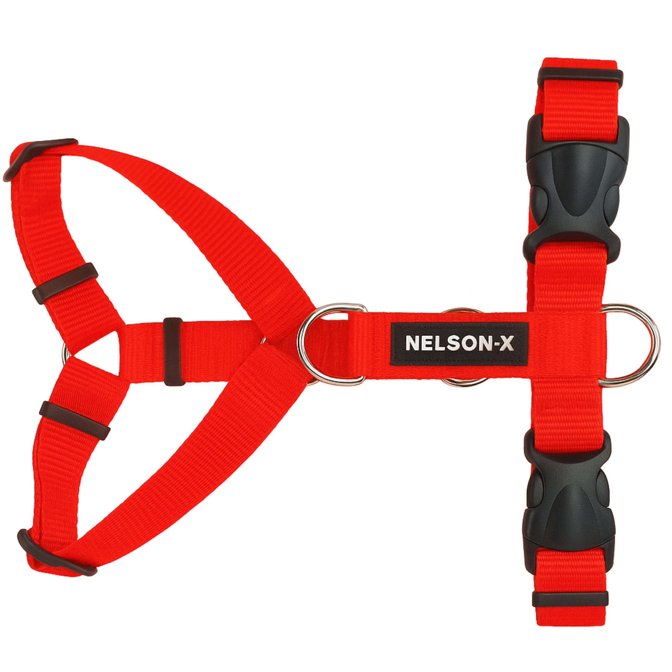 GUARD HARNESS FOR DOG NELSON-X DUO M POLISH STRONG ADJUSTABLE PREMIUM