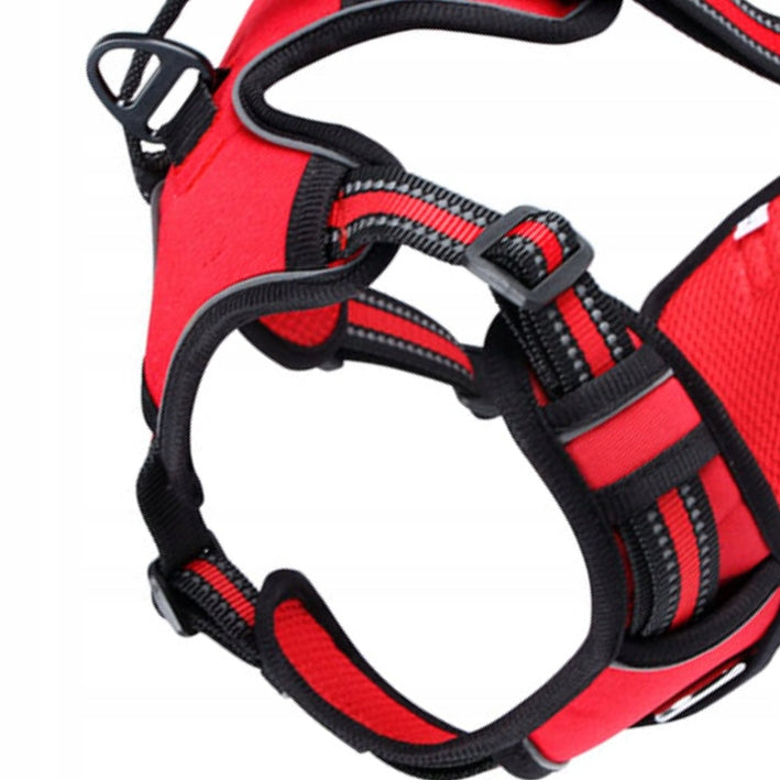 GUARD PRESSURE-FREE HARNESS for dog ELITE XL red Size XL