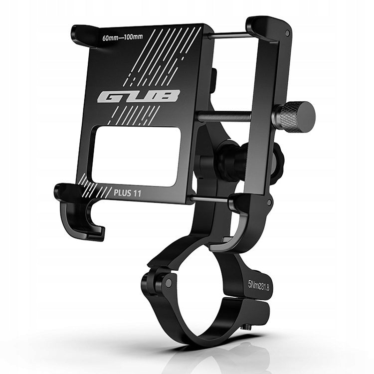 GUB PLUS 11 PHONE HOLDER FOR MOTORCYCLE BIKE ON HANDLEBAR ROTATION 360