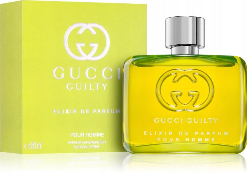 GUCCI Guilty Elixir De Parfum Pour Homme Men's Eau de Parfum 60 ml Manufacturer code 3616304175893