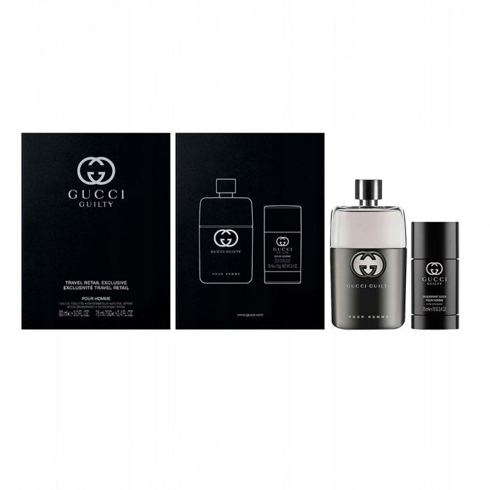 GUCCI Guilty Pour Homme set eau de toilette 90ml + deodorant 75ml