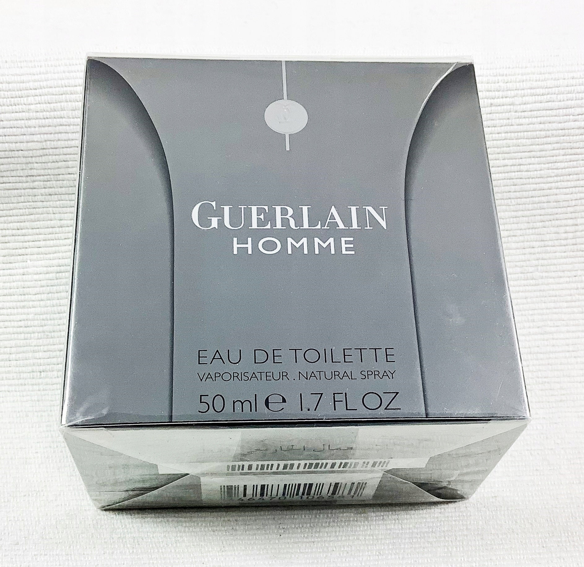 GUERLAIN HOMME 50 ML EAU DE TOILETTE UNIQUE OLDER EDITION Packaging status original