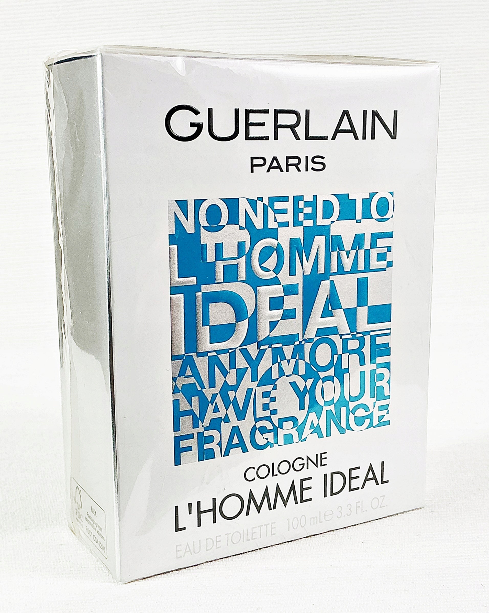 GUERLAIN L'HOMME IDEAL COLOGNE 100 ML EAU DE TOILETTE UNIQUE Packaging status original