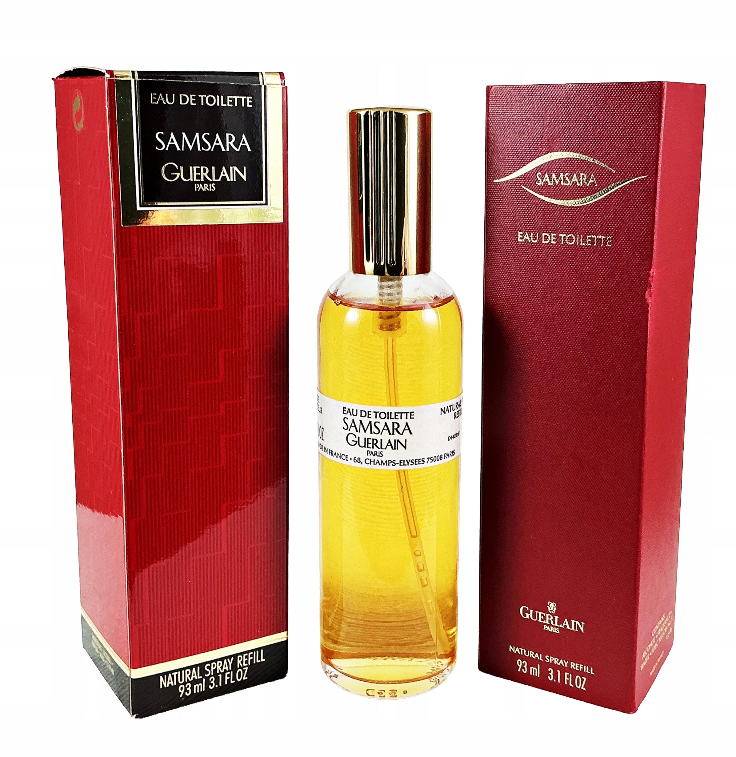 GUERLAIN SAMSARA 93ML EAU DE TOILETTE RECHARGE CARTRIDGE OLDER EDITION UNIQUE