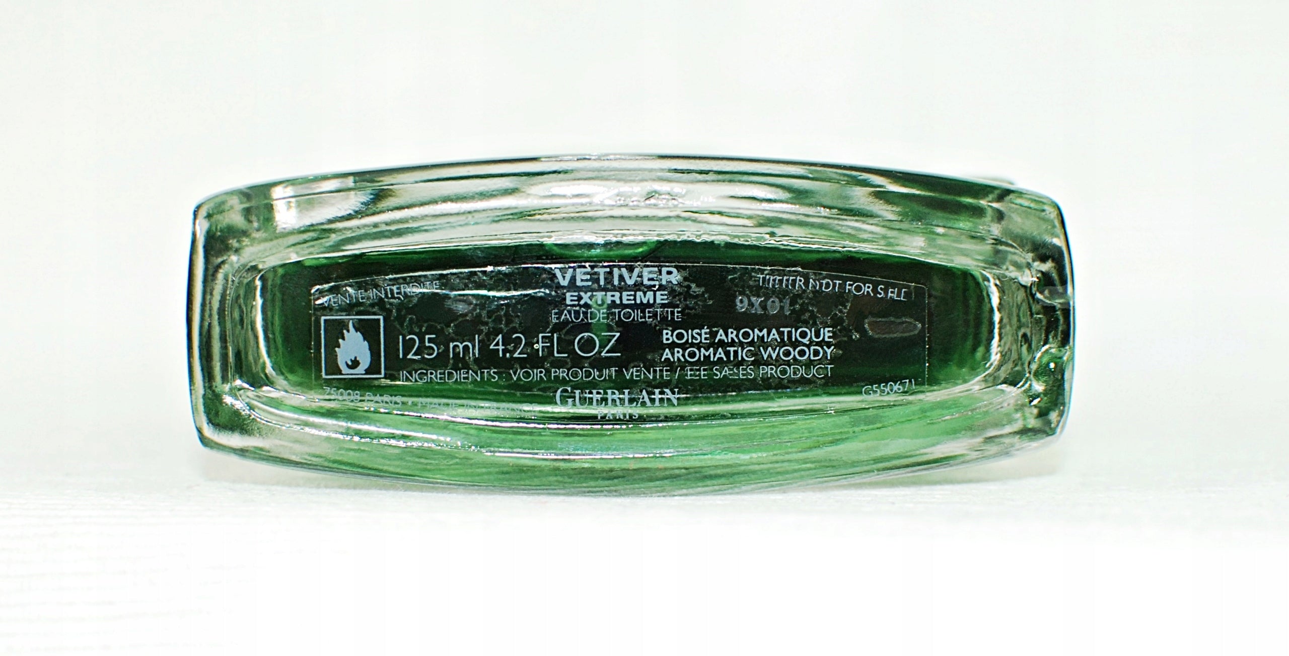 GUERLAIN VETIVER EXTREME 125 ML EAU DE TOILETTE UNIQUE 2009-2010 Line other