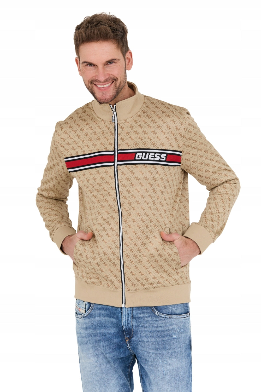 Pullover für Herren Guess 50469, braun 
