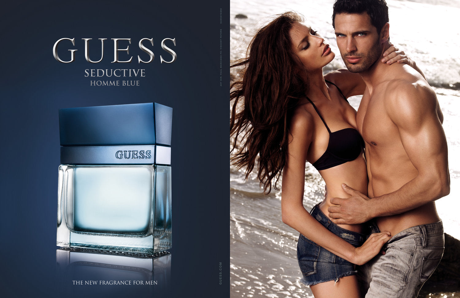 GUESS SEDUCTIVE HOMME BLUE 100 ML. ORIGINAL - FOIL Manufacturer code 085715320445