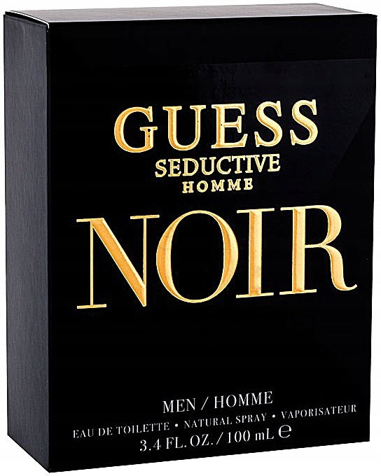 GUESS SEDUCTIVE HOMME NOIR EDT 100ML ORIGINAL Packaging status original