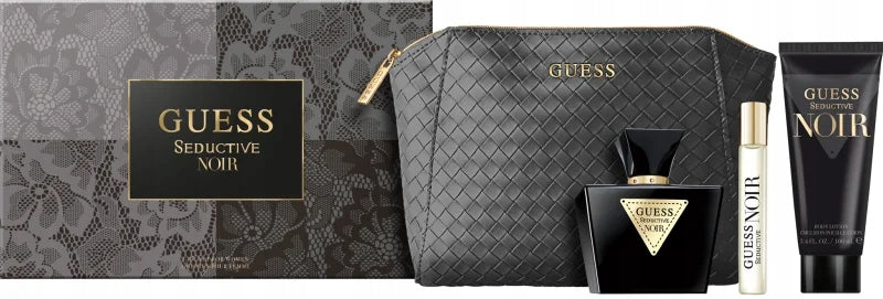 GUESS Seductive Noir Set for women 2x eau de toilette+balm+cosmetic bag