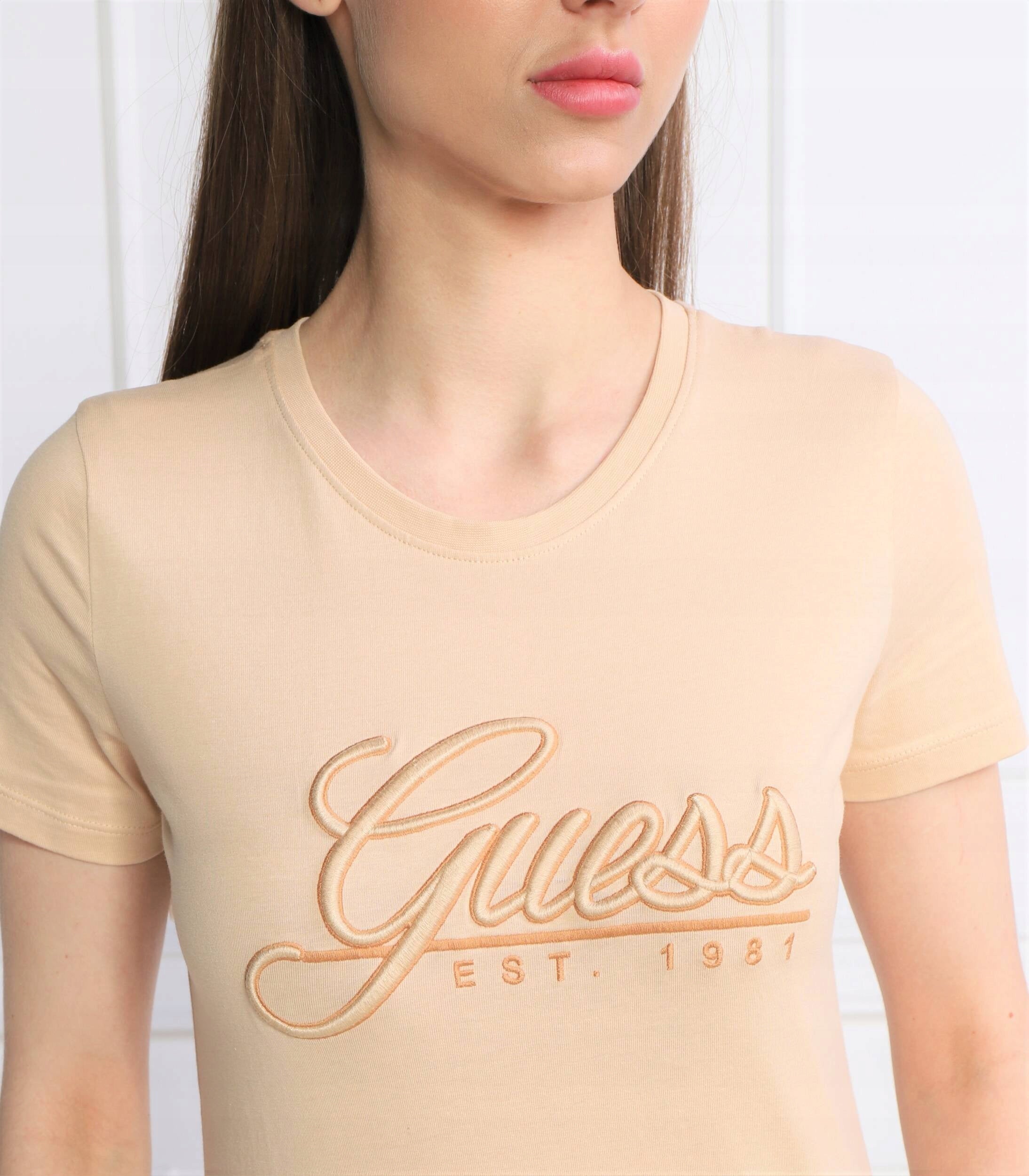 T-Shirt für Damen Guess, rosa 