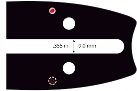 GUIDE 18" 3/8 1,5mm 68ogn. Manufacturer code 26-06017