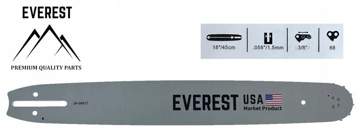 GUIDE 18" 3/8 1,5mm 68ogn.
