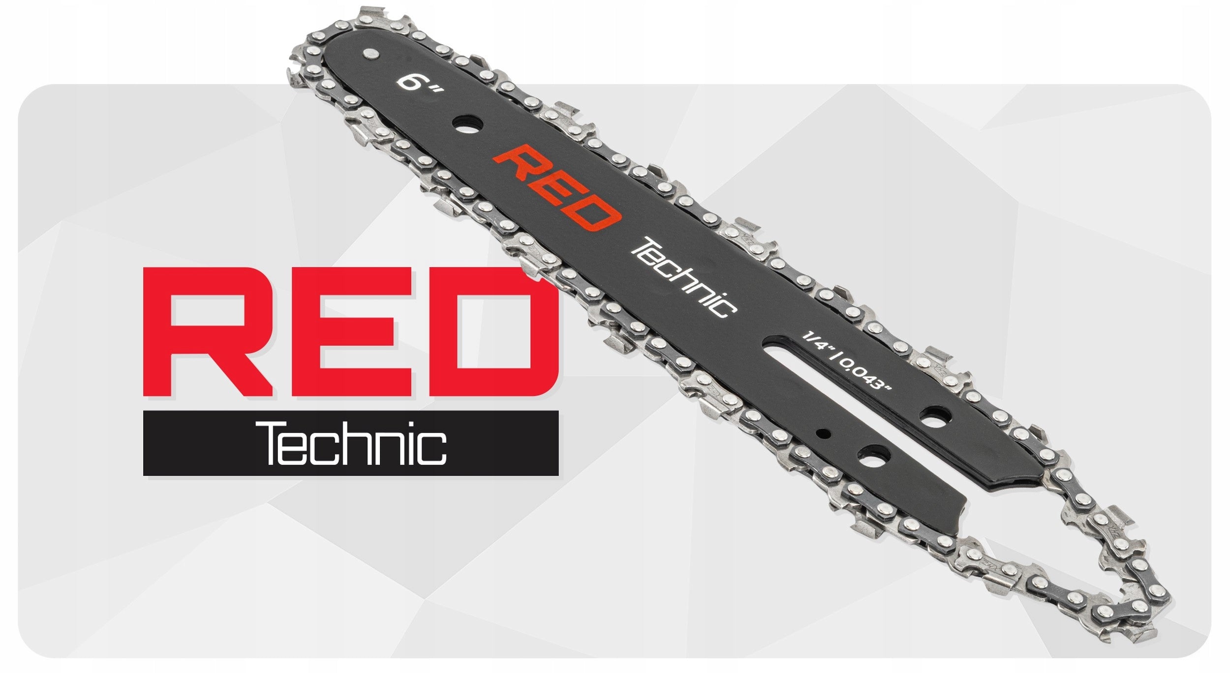 GUIDE FOR CORDLESS SAW BLADE 15CM 6" + 2X CHAIN 1,4" 0.043 Packaging status original