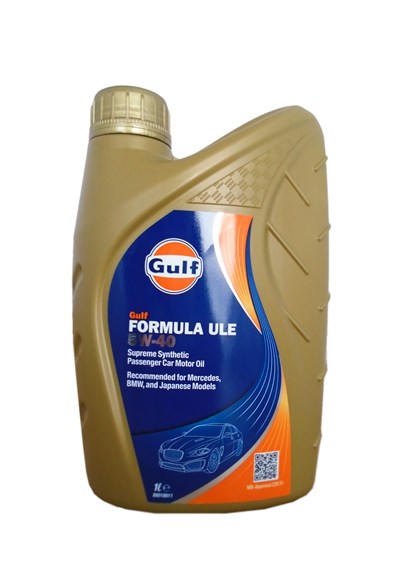 GULF FORMULA ULE 5W40 1L ORIGINAL Kind synthetic