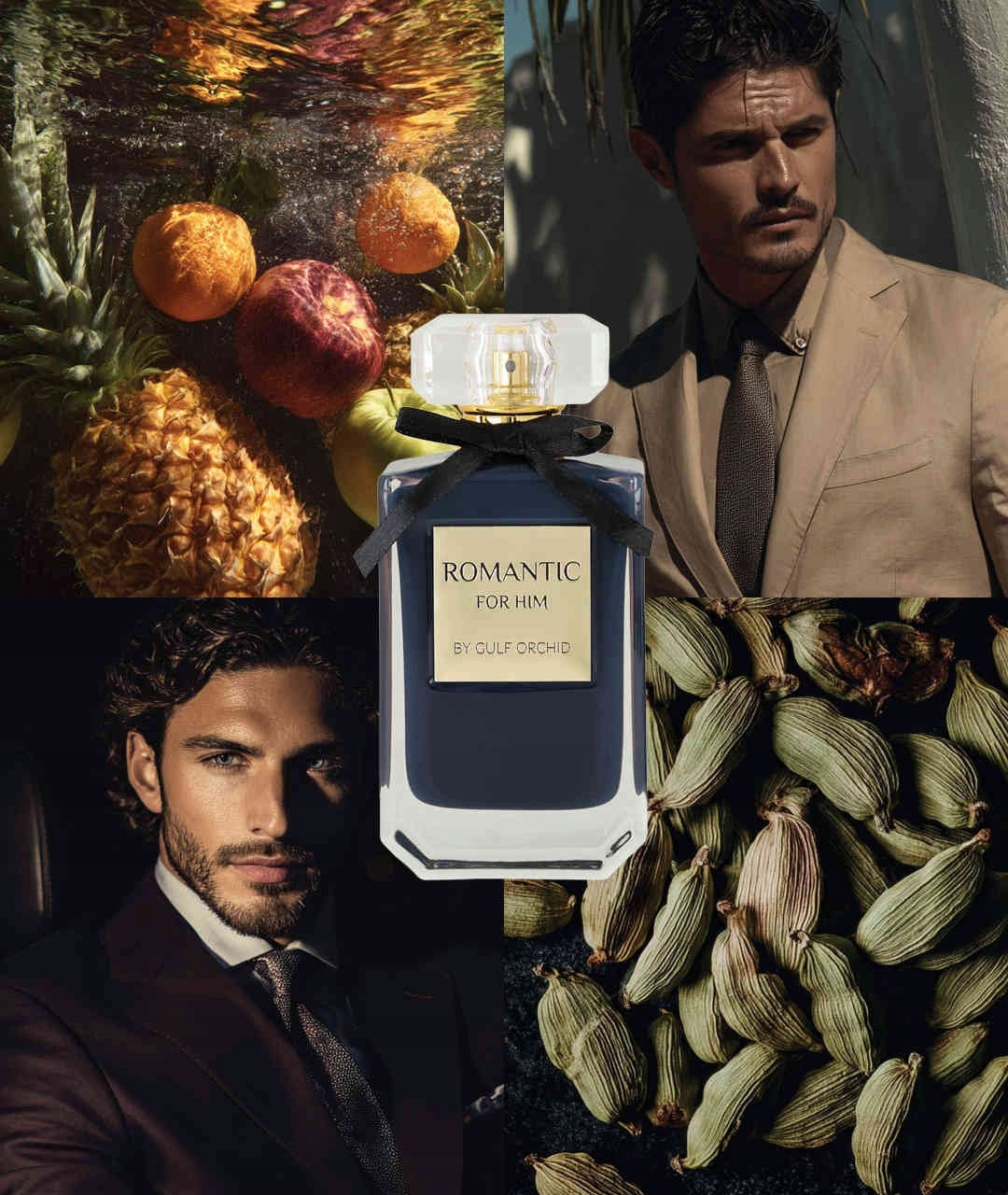 GULF ORCHID Perfume Romantic 4 Him Eau de Parfum for men 100 ml Brand Gulf Orchid