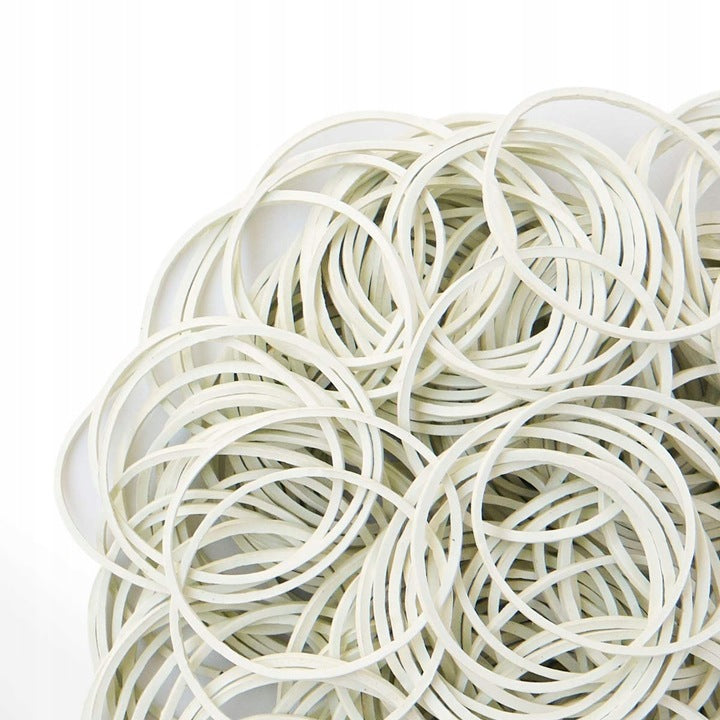 Gummibänder 1 kg, 30 mm, naturfarben 