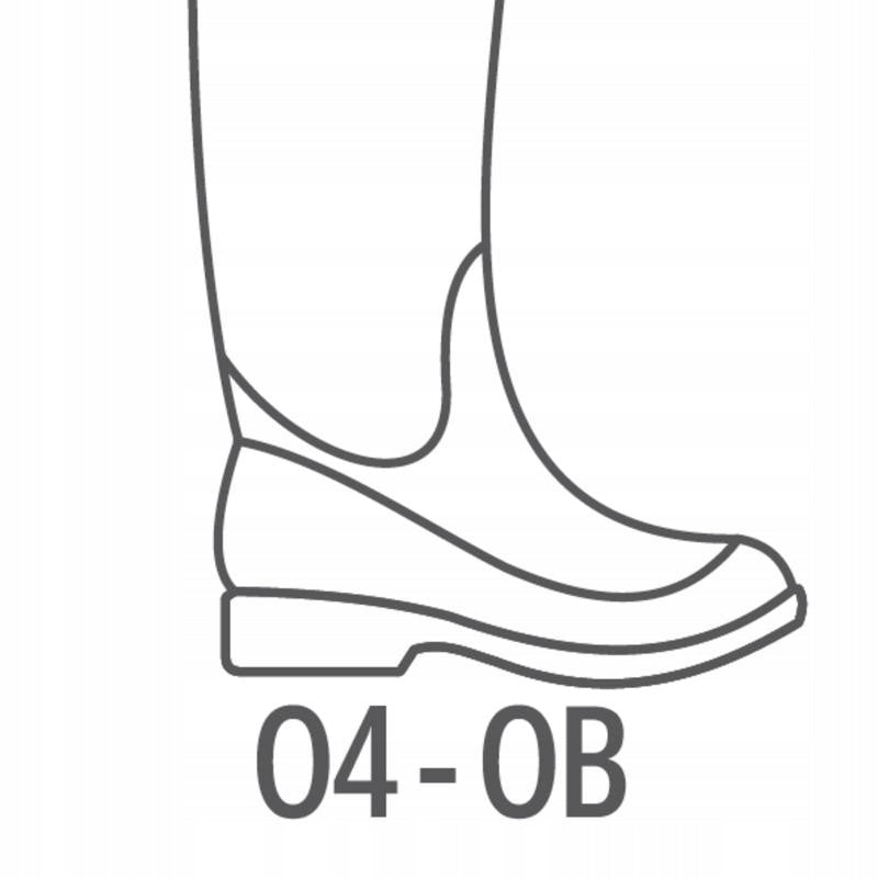 Gummistiefel Groundhc OB SRA, Grün/Beige 46, Delta Plus 891158366 