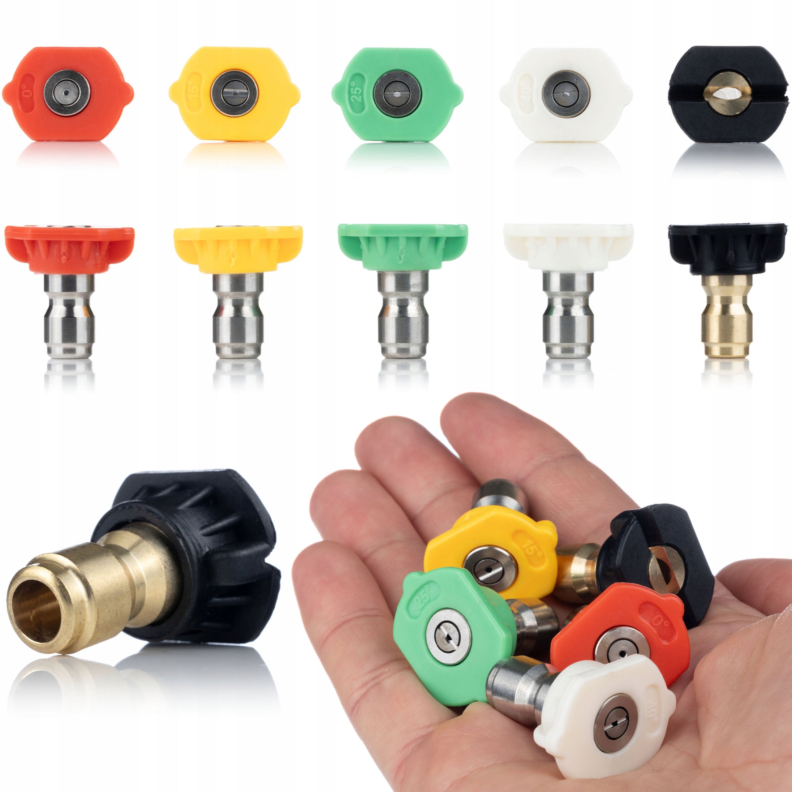 GUN FOR PRESSURE WASHER KARCHER K2 K3 K4 K5 K6 K7 M22 CLICK 5 NOZZLES EAN (GTIN) 5905954108794
